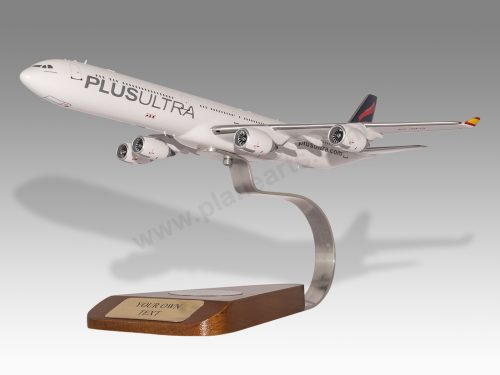 Airbus A340-600 Plus Ultra Wood Handcrafted Replica Display Model