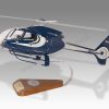 Airbus Eurocopter EC-120B H120 Colibri Wood Handcrafted Replica Display Model