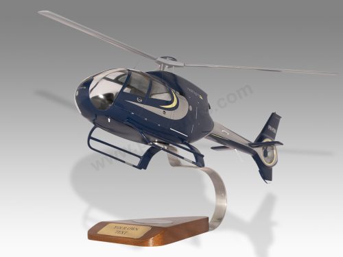 Airbus Eurocopter EC-120B H120 Colibri Wood Handcrafted Replica Display Model