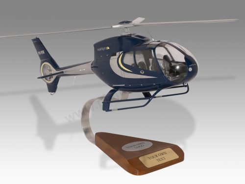 Airbus Eurocopter EC-120B H120 Colibri Wood Handcrafted Replica Display Model