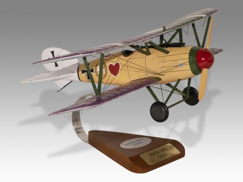 Albatros D.III Werner Voss Wood Handcrafted Replica Display Model