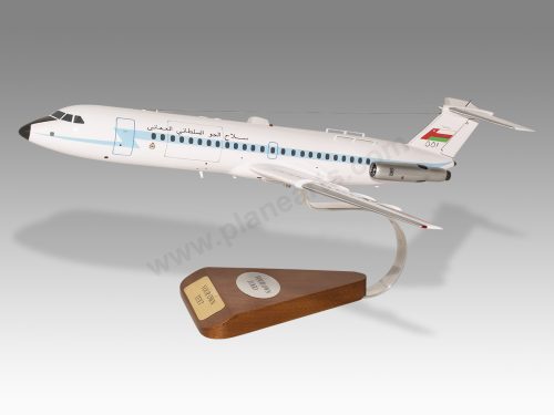 BAC 1-11 Oman Air Force Wood Handcrafted Replica Display Model