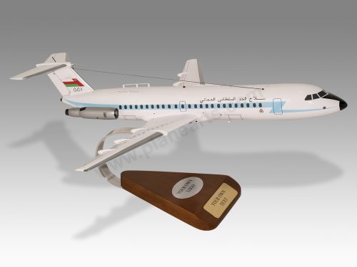 BAC 1-11 Oman Air Force Wood Handcrafted Replica Display Model