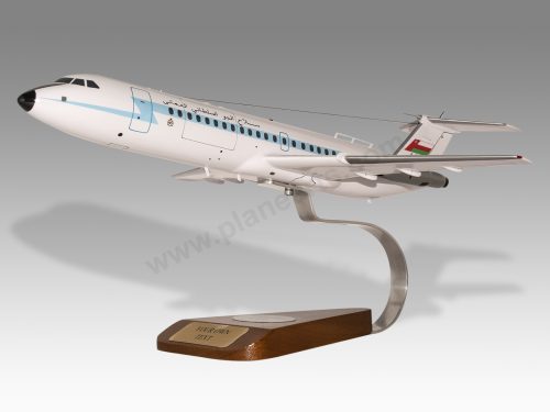 BAC 1-11 Oman Air Force Wood Handcrafted Replica Display Model