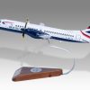 BAe ATP British Airways Wood Handcrafted Replica Display Model