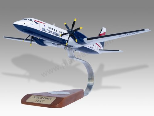 BAe ATP British Airways Wood Handcrafted Replica Display Model