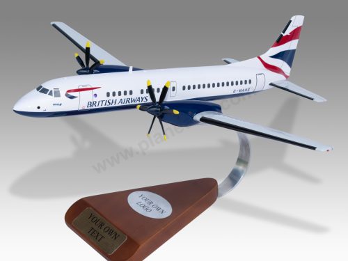 BAe ATP British Airways Wood Handcrafted Replica Display Model