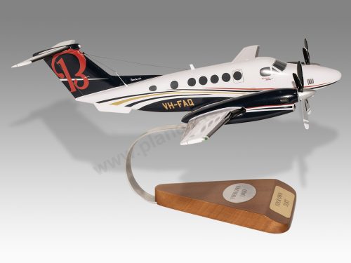 Beechcraft B200 Super King Air Wood Replica Scale Custom Model