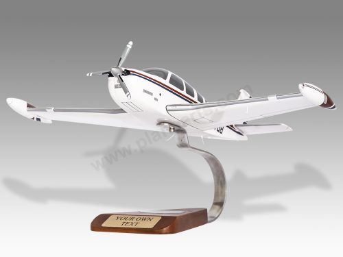 Beechcraft Bonanza A36 Wood Handcrafted Replica Display Model