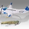 Beechcraft King Air 360 Wood Handcrafted Replica Display Model