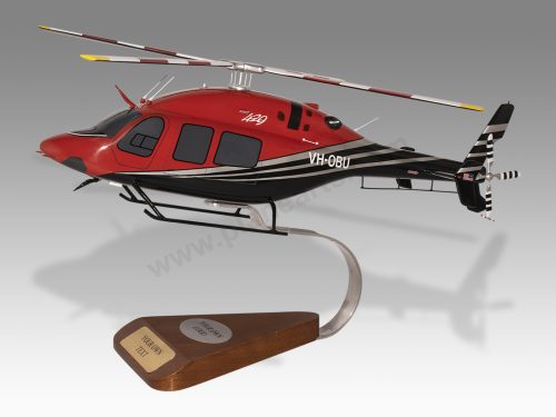 Bell 429 Global Ranger Wood Handcrafted Replica Display Model