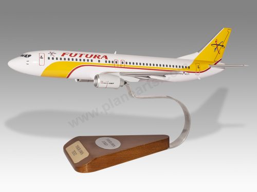 Boeing 737-400 Futura Wood Handcrafted Replica Display Model