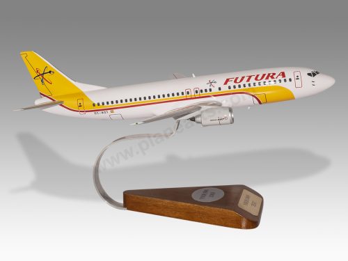 Boeing 737-400 Futura Wood Handcrafted Replica Display Model