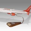 Boeing 737-8 MAX Sunwing Wood Handcrafted Replica Display Model