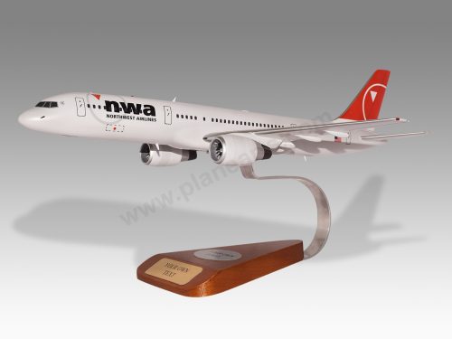 Boeing 757-200 Northwest Airlines Wood Handcrafted Replica Display Model