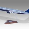 Boeing 767-300 United Wood Handcrafted Replica Display Model