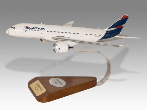 Boeing 787-8 LATAM Airlines Wood Handcrafted Replica Display Model