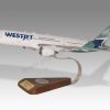 Boeing 787-9 Dreamliner Westjet Wood Handcrafted Replica Display Model