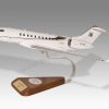 Bombardier Global 5000 Wood Handcrafted Replica Display Model