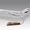 Bombardier Global 6000 Netjets Wood Handcrafted Replica Display Model