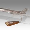 Bombardier Global Express 6000 VistaJet Wood Handcrafted Replica Display Model