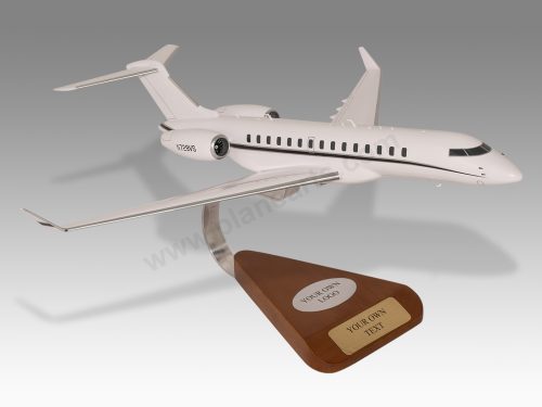 Bombardier Global G7500 Wood Handcrafted Replica Display Model