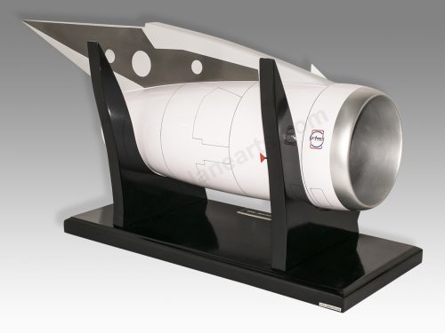 CFM International CFM56-7 Jet Engine Wood Handcrafted Replica Display Model