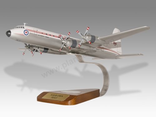 Canadair CC-106 CL-44 Canadian Air Force Wood Handcrafted Replica Display Model