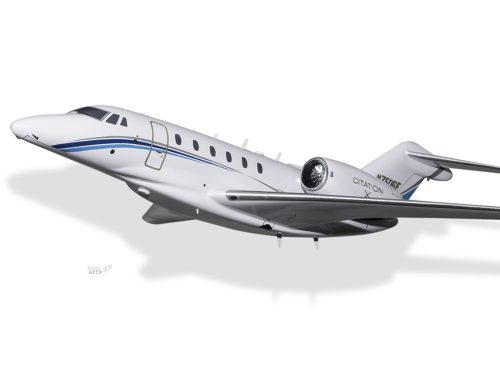 Cessna 750 Citation X Wood Handcrafted Replica Display Model