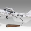 Cessna C172S Redcliffe Aero Club Wood Handcrafted Replica Display Model