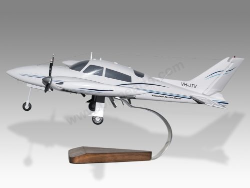 Cessna C310R Redcliffe Aero Club Wood Handcrafted Replica Display Model