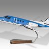 Cessna Citation 500 KLM Luchtvaartschool Wood Handcrafted Replica Display Model