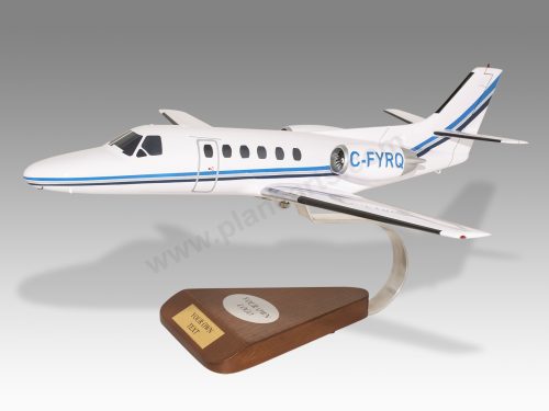 Cessna Citation II Wood Handcrafted Replica Display Model