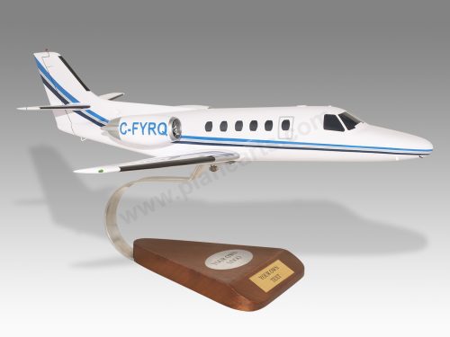 Cessna Citation II Wood Handcrafted Replica Display Model