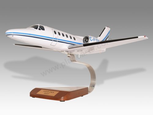 Cessna Citation II Wood Handcrafted Replica Display Model