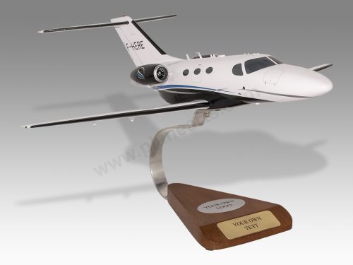 Cessna Citation Mustang Wood Handcrafted Replica Display Model