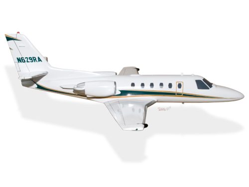 Cessna 550 Citation II Wood Handcrafted Replica Display Model