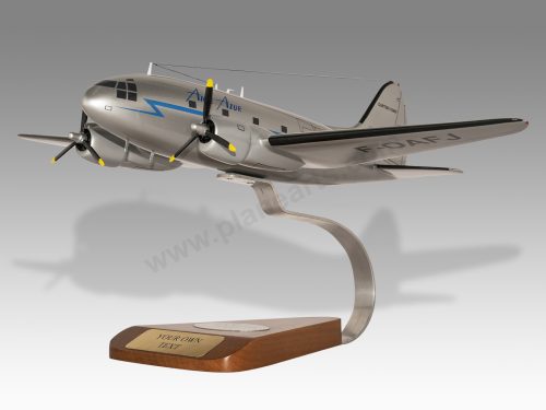 Curtiss C-46 Aigle Azur Delta Wood Handcrafted Replica Display Model