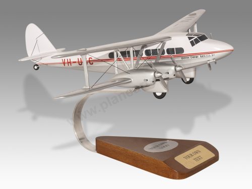 De Havilland DH-86 Qantas Wood Handcrafted Replica Display Model