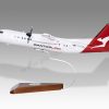 De Havilland DHC-8-300 Dash Qantas Wood Handcrafted Replica Display Model