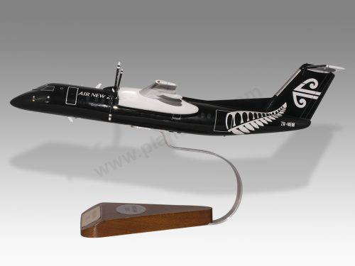 De Havilland Dash 8-300 Air New Zealand Wood Handcrafted Replica Display Model