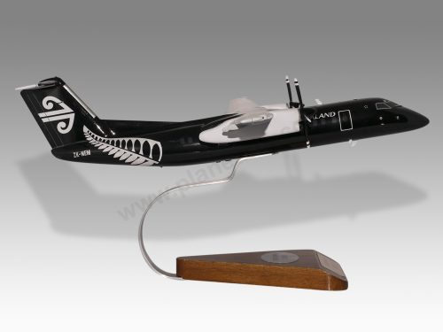 De Havilland Dash 8-300 Air New Zealand Wood Handcrafted Replica Display Model