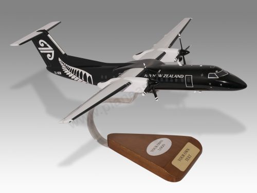 De Havilland Dash 8-300 Air New Zealand Wood Handcrafted Replica Display Model