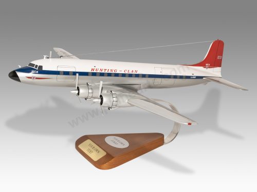 Douglas DC-6 Hunting Clan Wood Handcrafted Replica Display Model