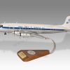 Douglas DC-6 Lanica Wood Handcrafted Replica Display Model