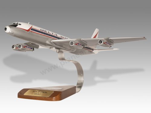 Douglas DC-8 Delta Airlines Wood Handcrafted Replica Display Model