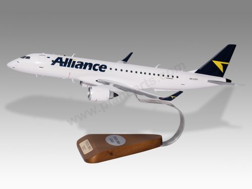 Embraer 190-100 AR Alliance Airlines Wood Handcrafted Replica Display Model