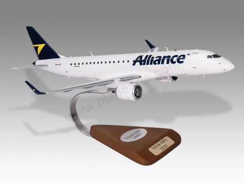 Embraer 190-100 AR Alliance Airlines Wood Handcrafted Replica Display Model