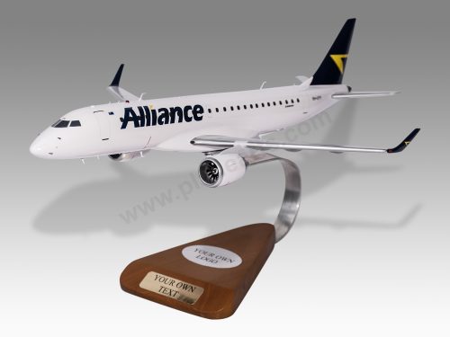 Embraer 190-100 AR Alliance Airlines Wood Handcrafted Replica Display Model