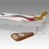 Embraer ERJ-135 Legacy 650 Wood Handcrafted Replica Display Model